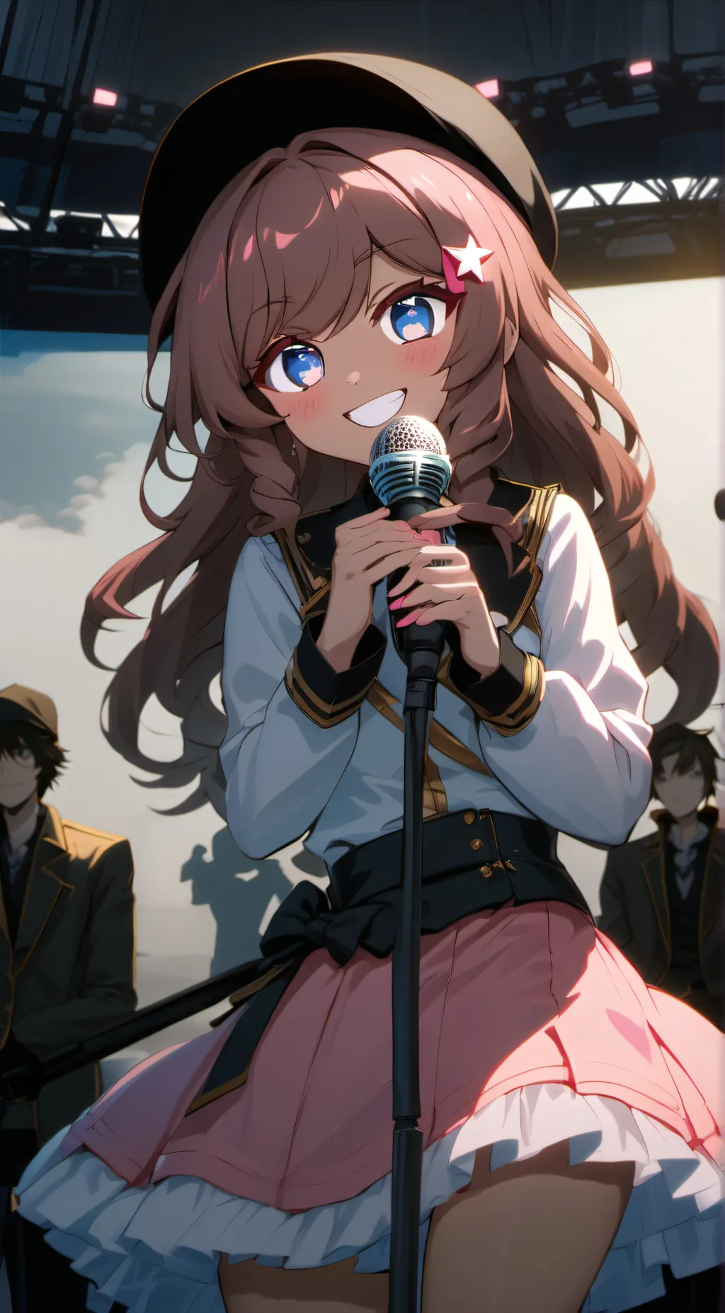 ai character: ☆•Pinkx•☆ background