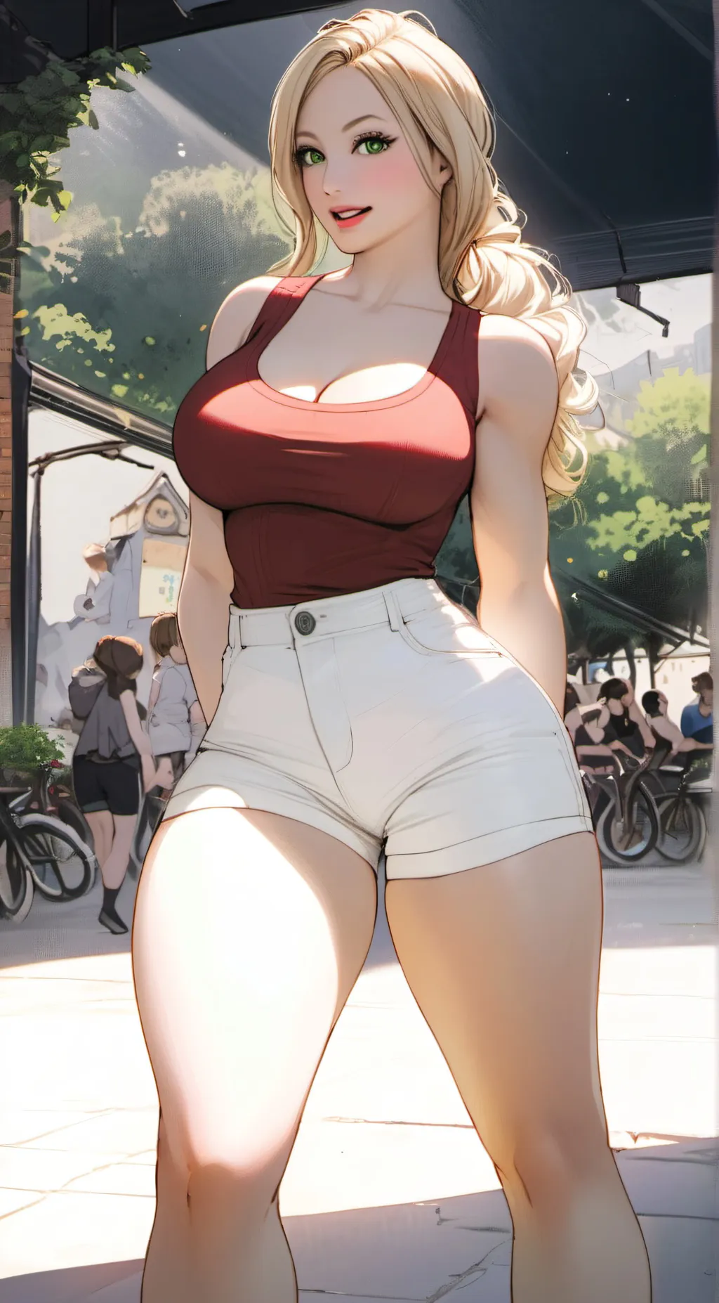 ai character: Chloé Mack background