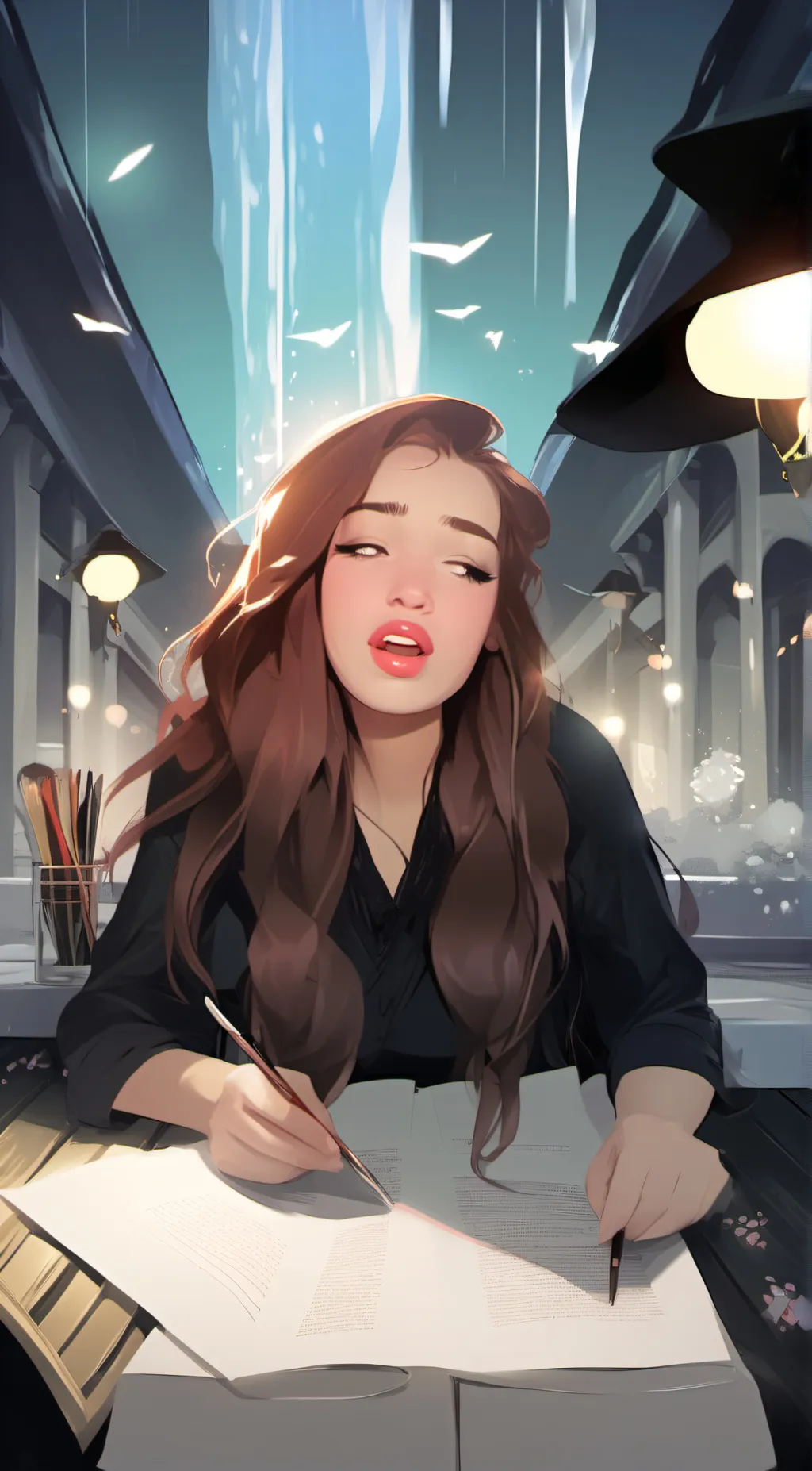 ai character: Lala background