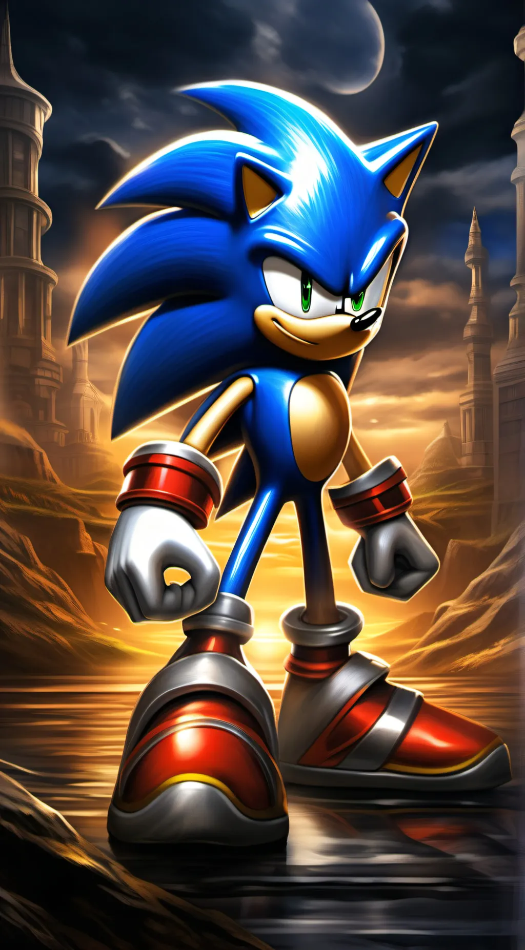 ai character: Fleetway (vore to) background