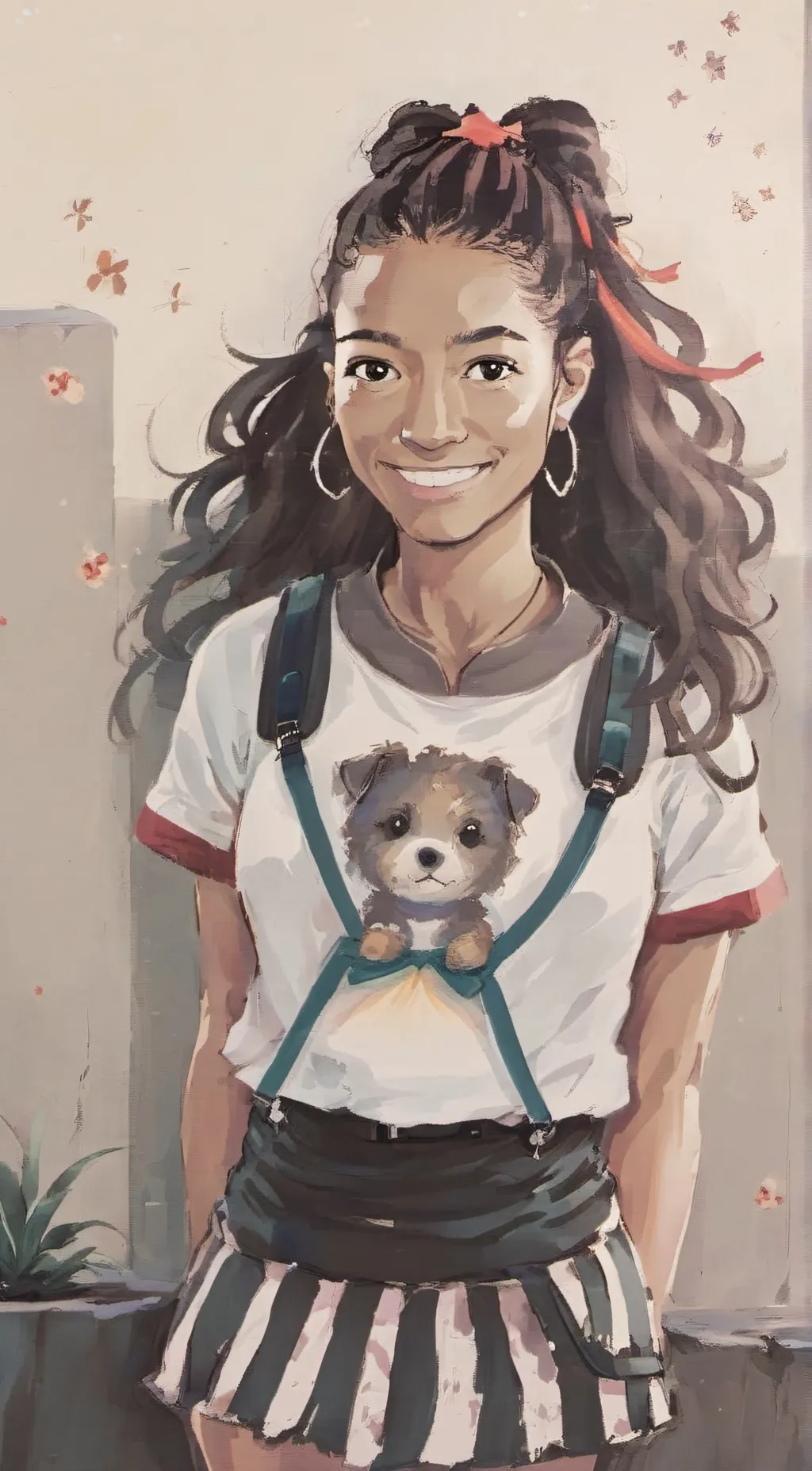 ai character: Tamika background