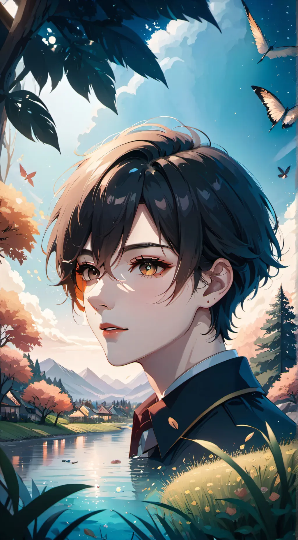 ai character: Kingston  background