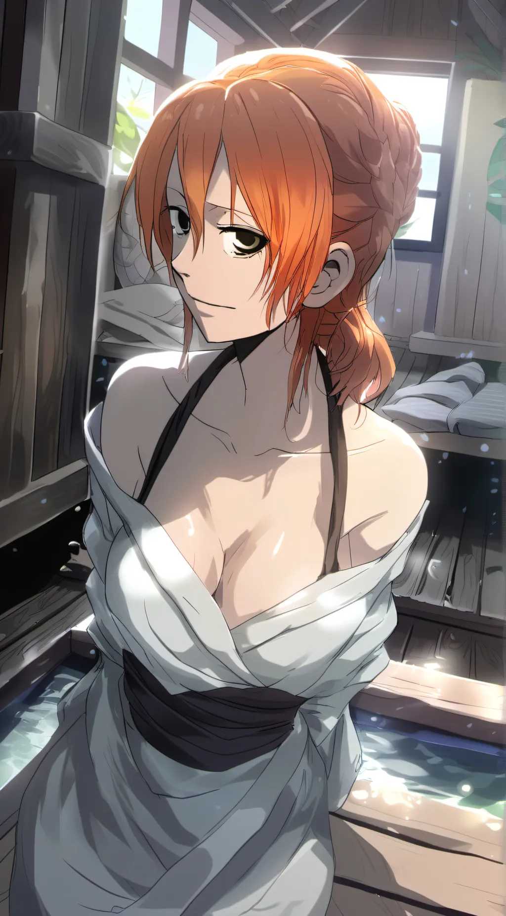 ai character: Nami background