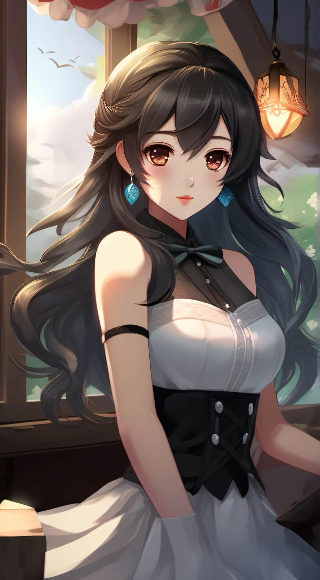 ai character: carrot  background