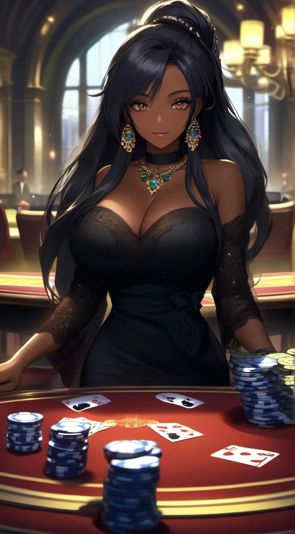 ai character: Shauna background