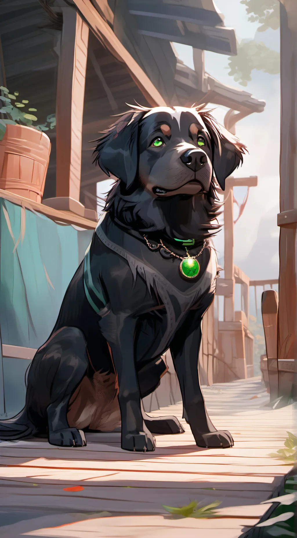 ai character: mack background