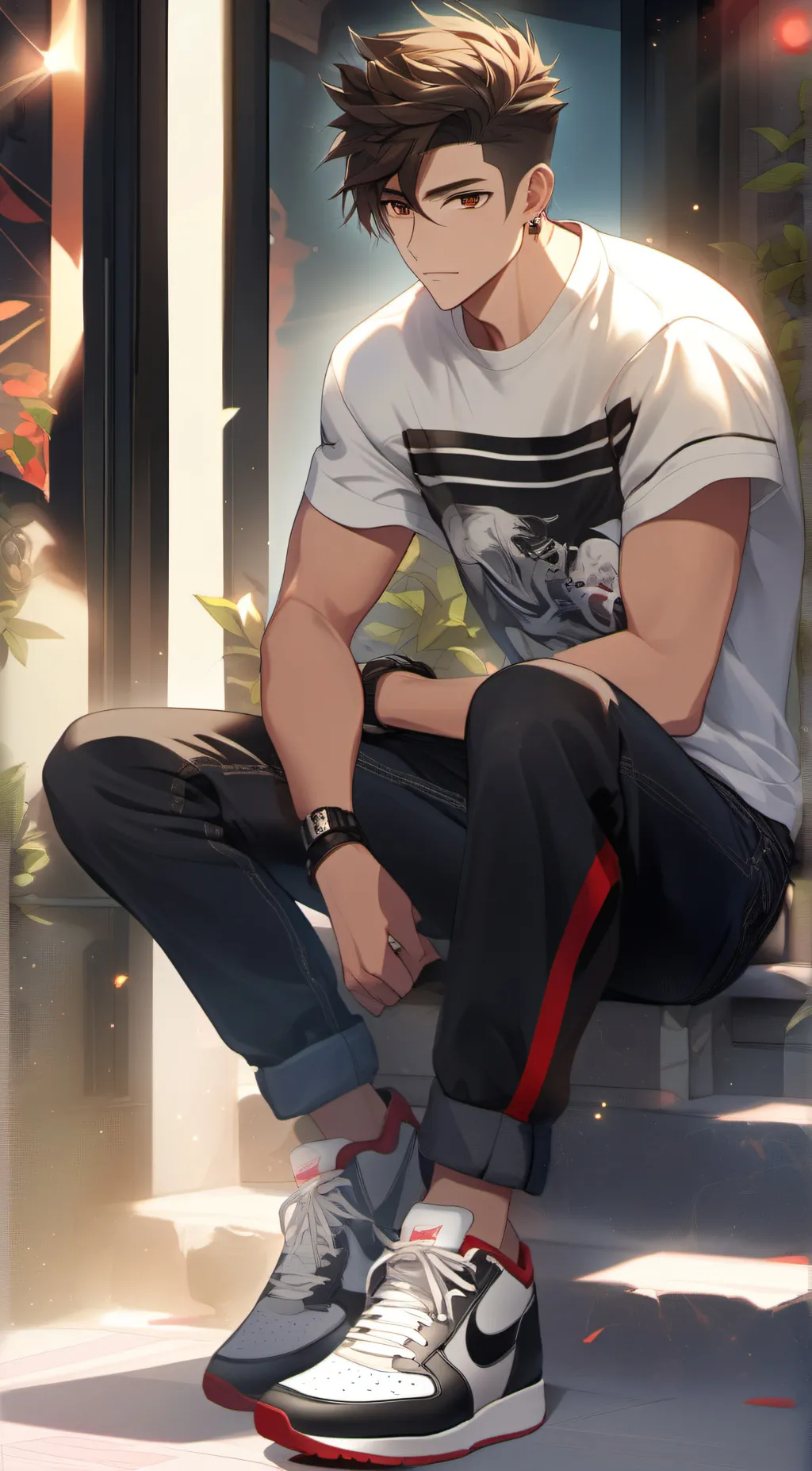 ai character: Nick background