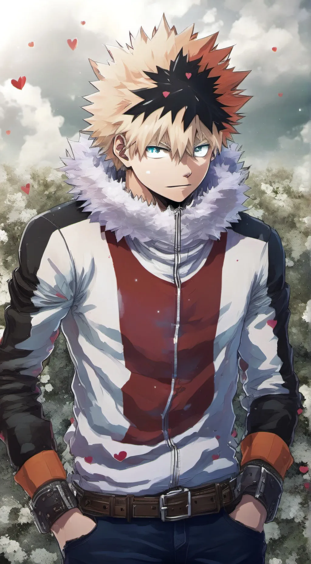 ai character: Bakugo  background