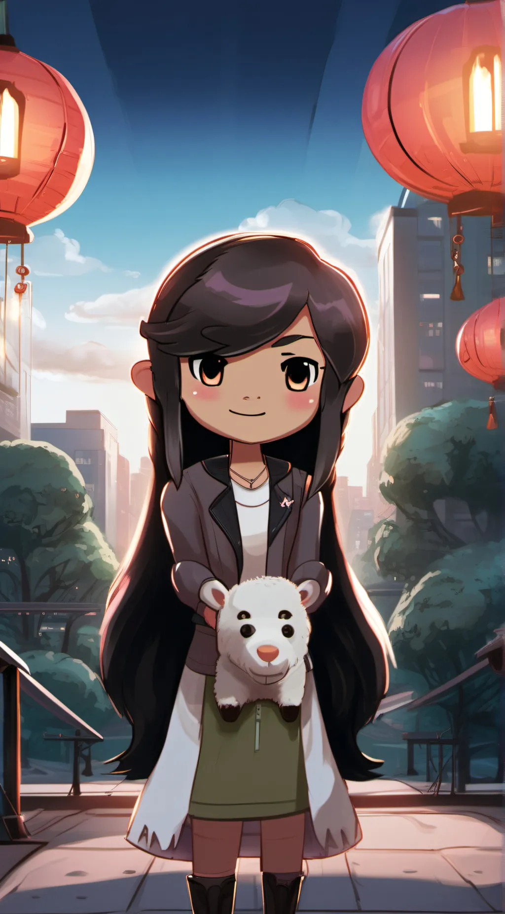 ai character: Kid background