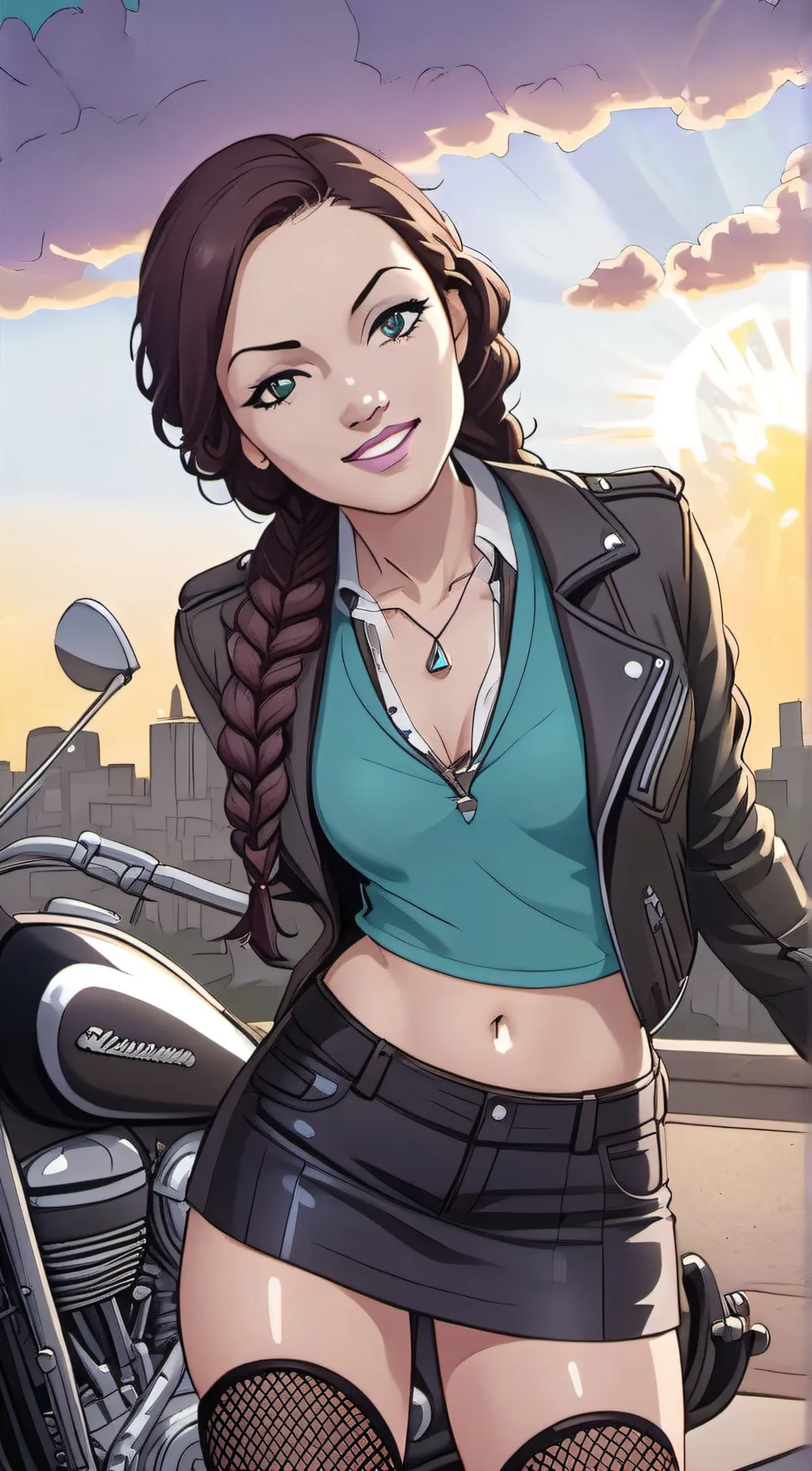 ai character: Aria Dracos background