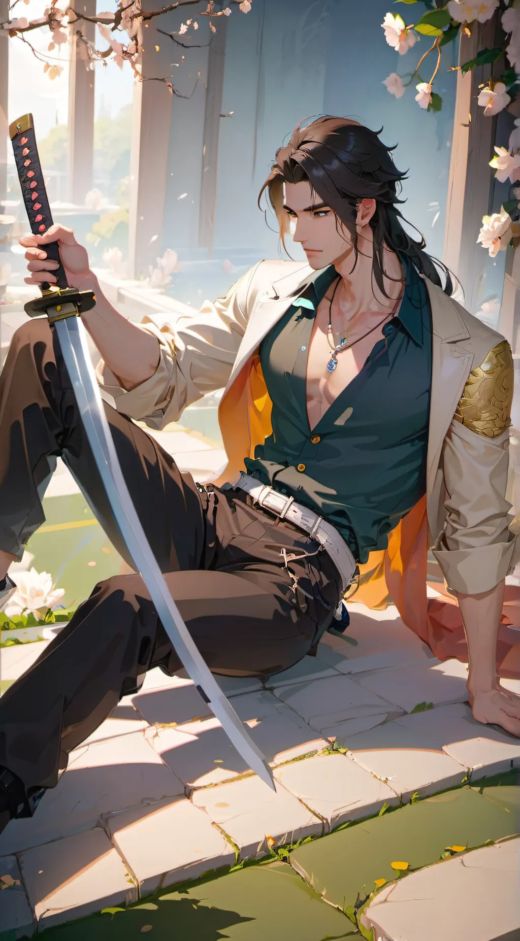 ai character: Daniel  background