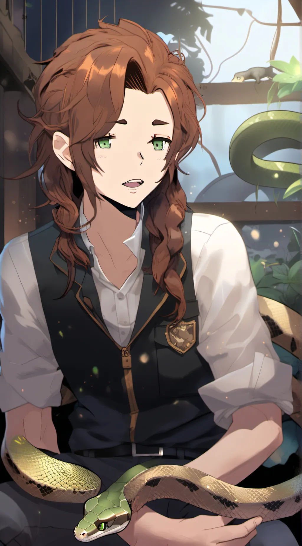 ai character: Rexton background