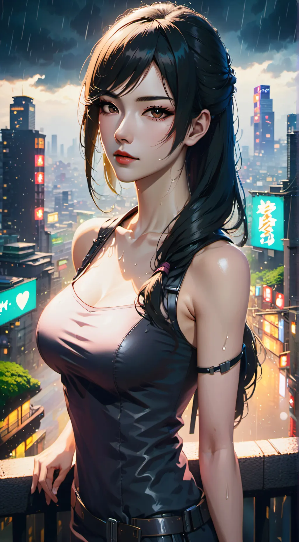 ai character: ネオ Neo background