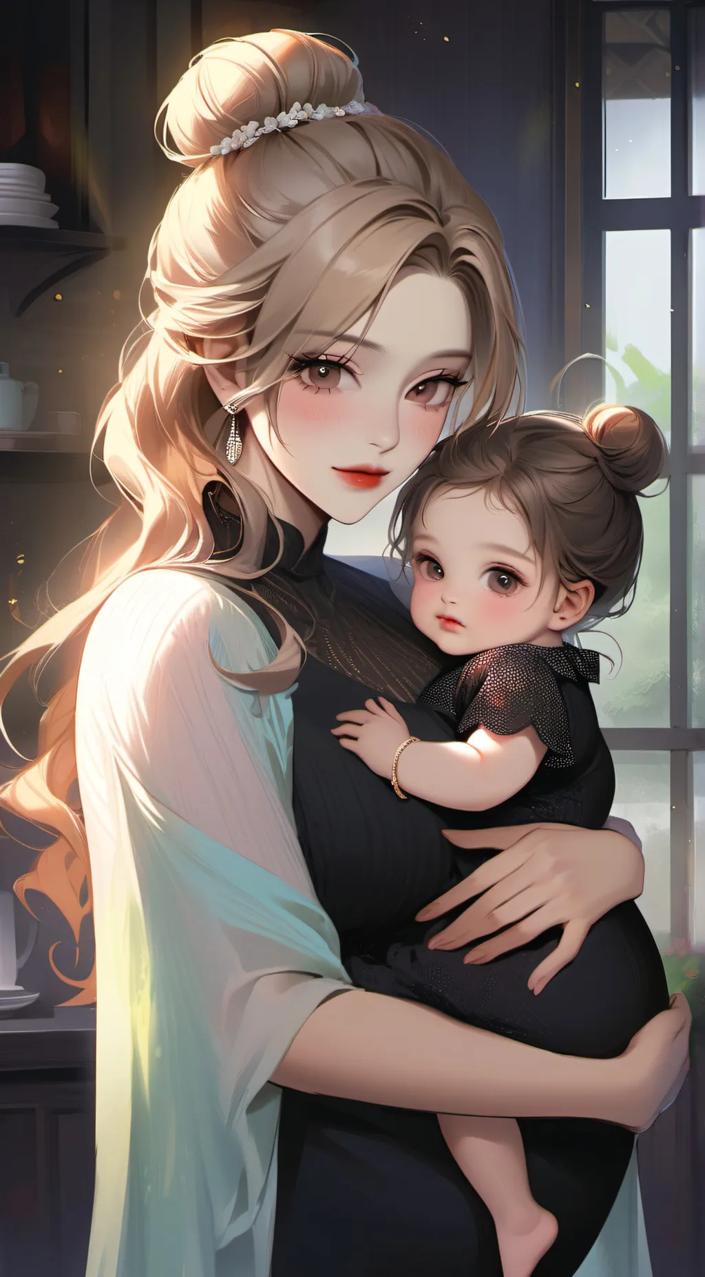 ai character: Lena background