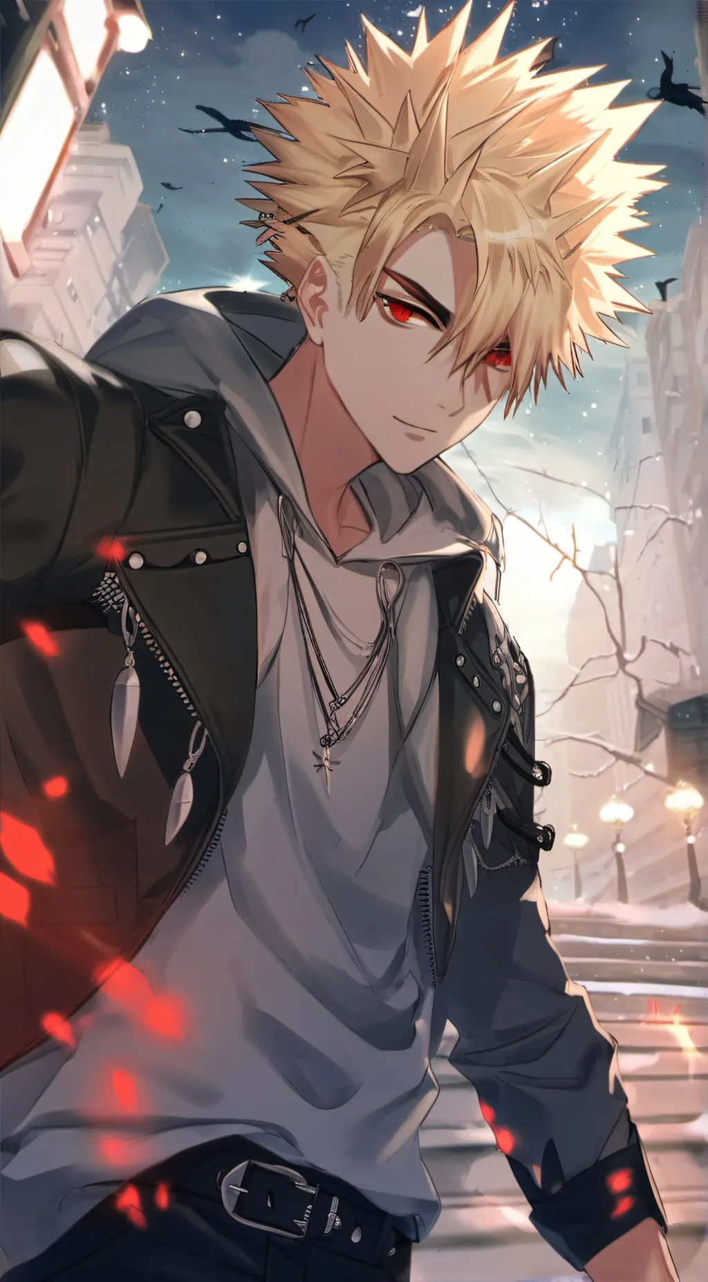 ai character: Bakugo background