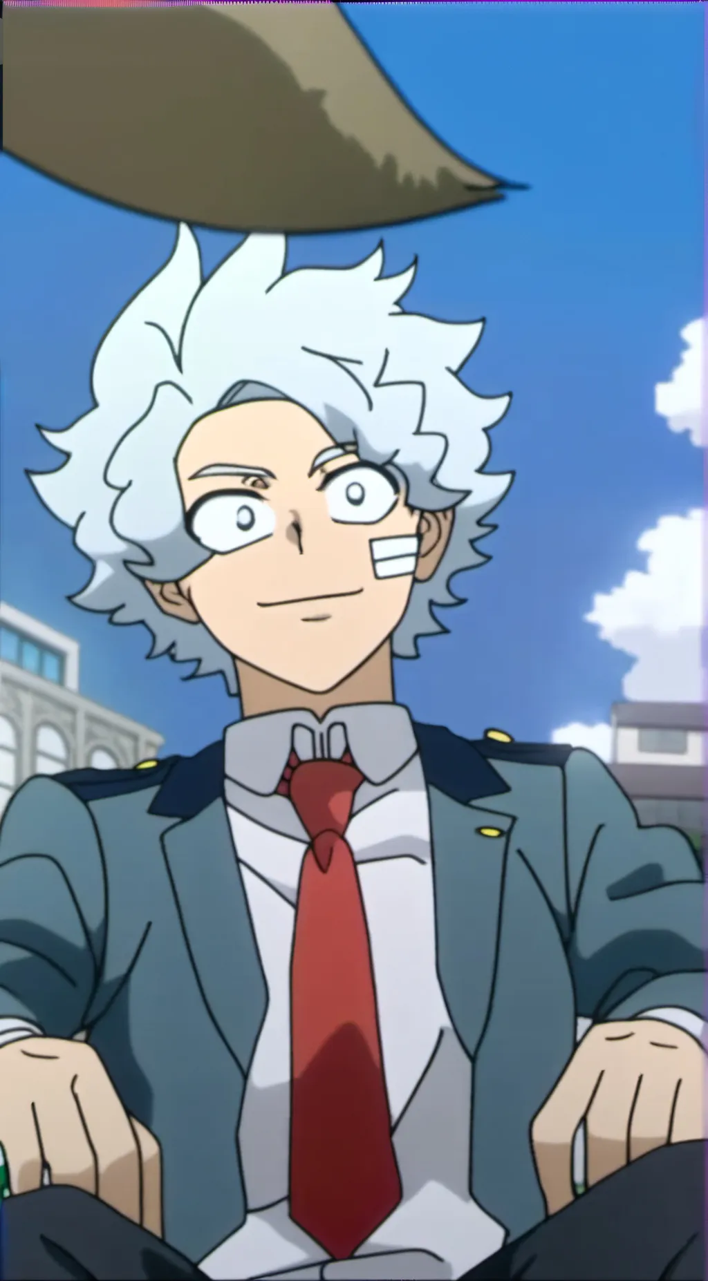 ai character: the rooftop trio background