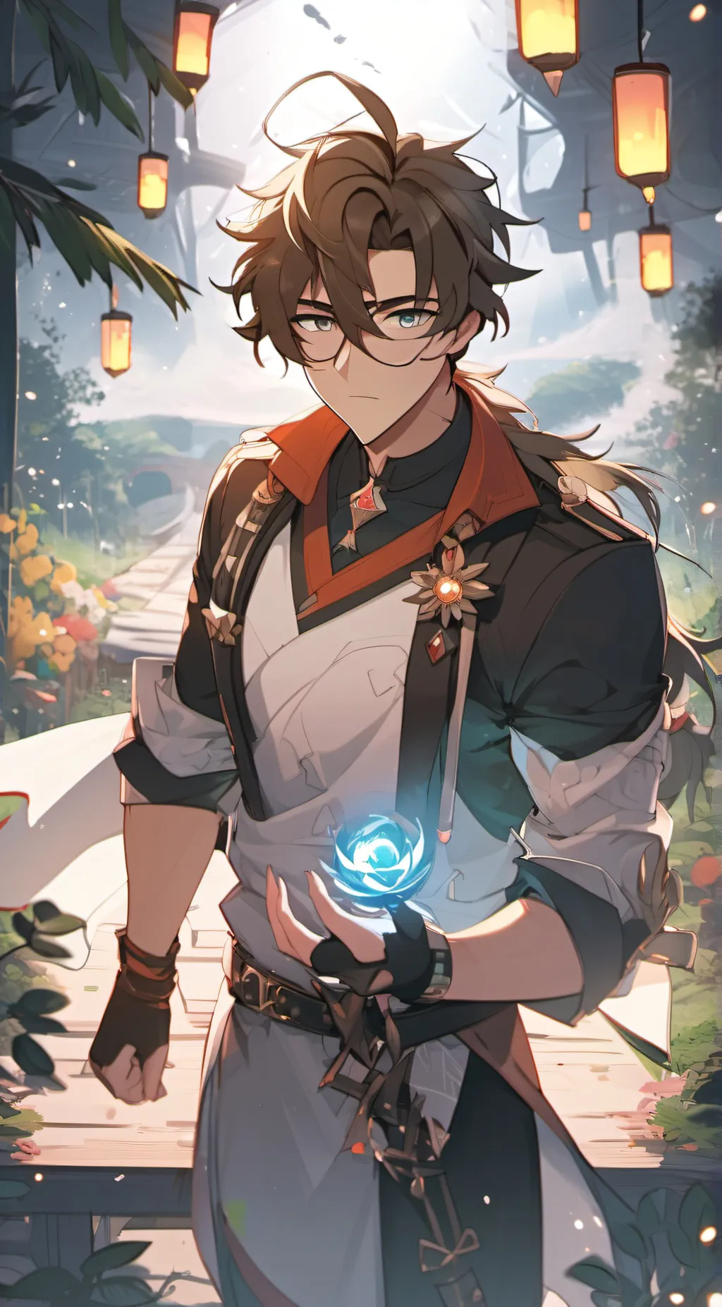 ai character: Wriothsley :) background