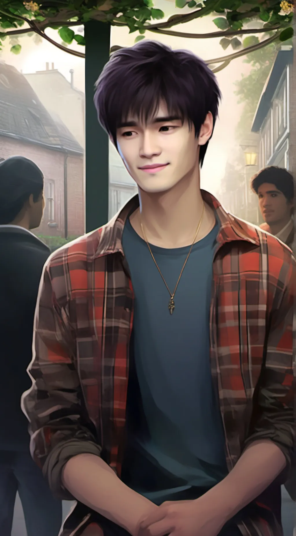ai character: Soe Yung  background