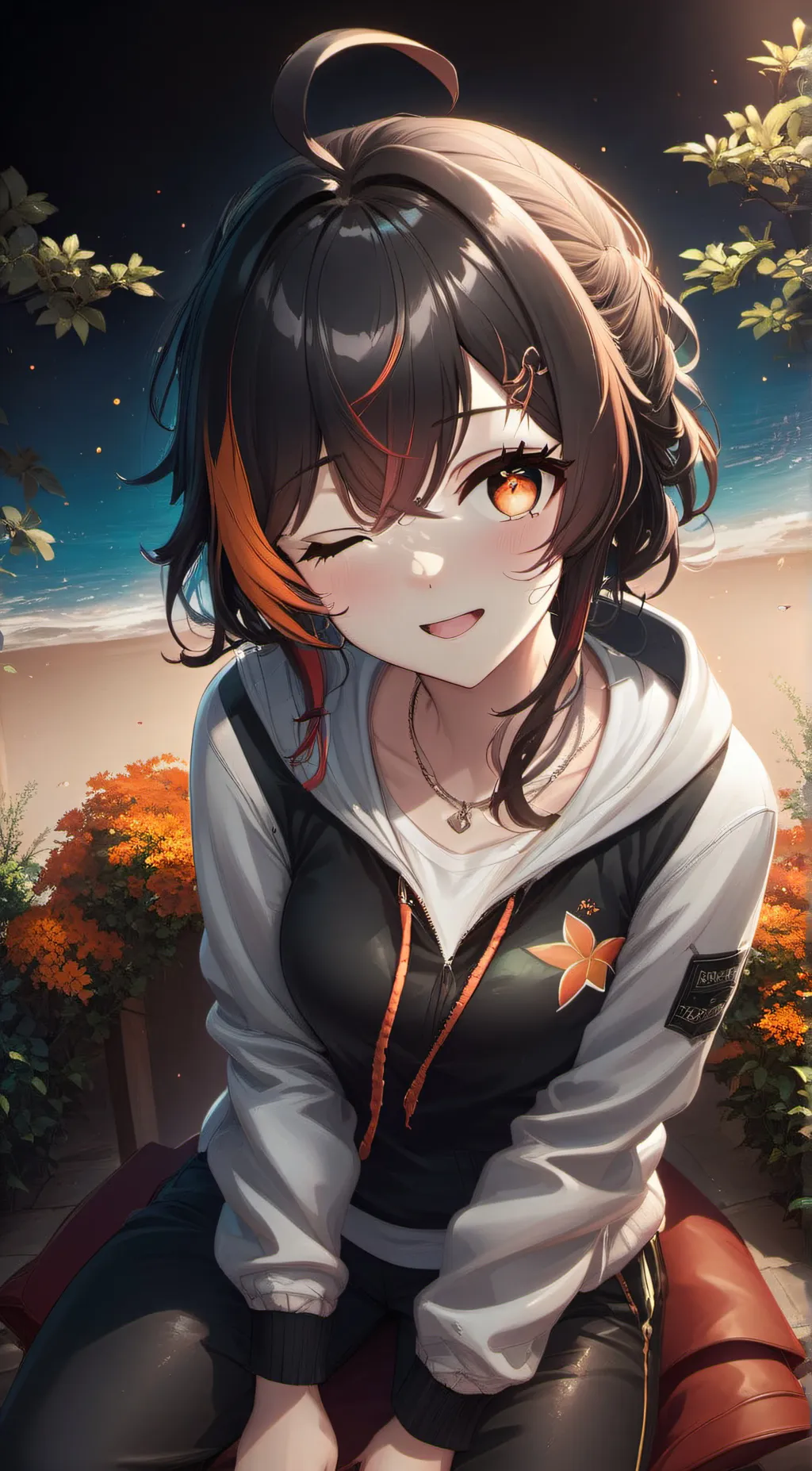 ai character: Aria background