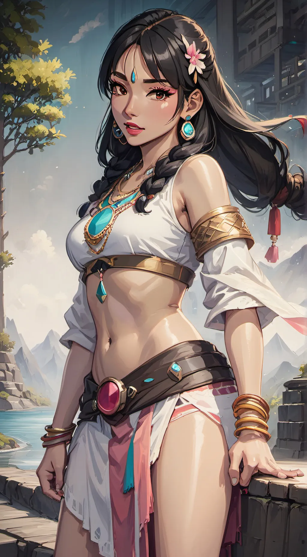 ai character: Lola background