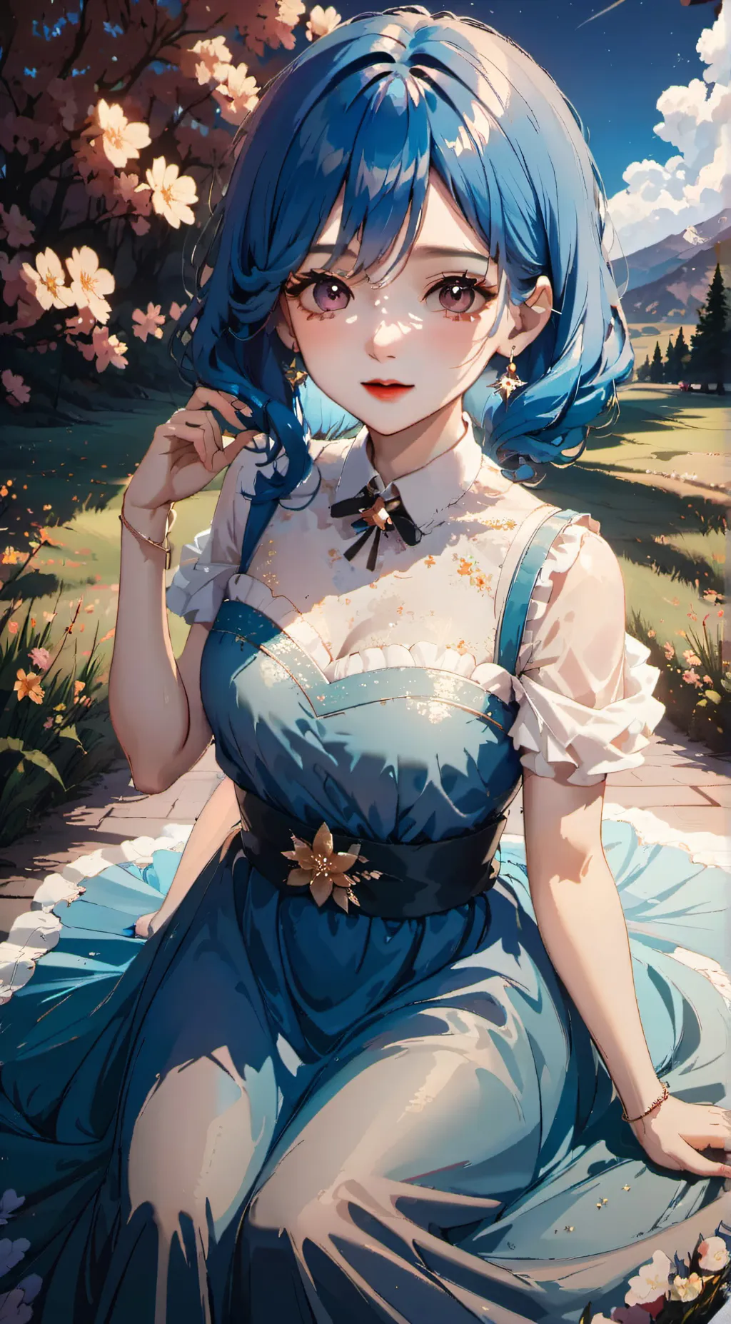 ai character: daisy background