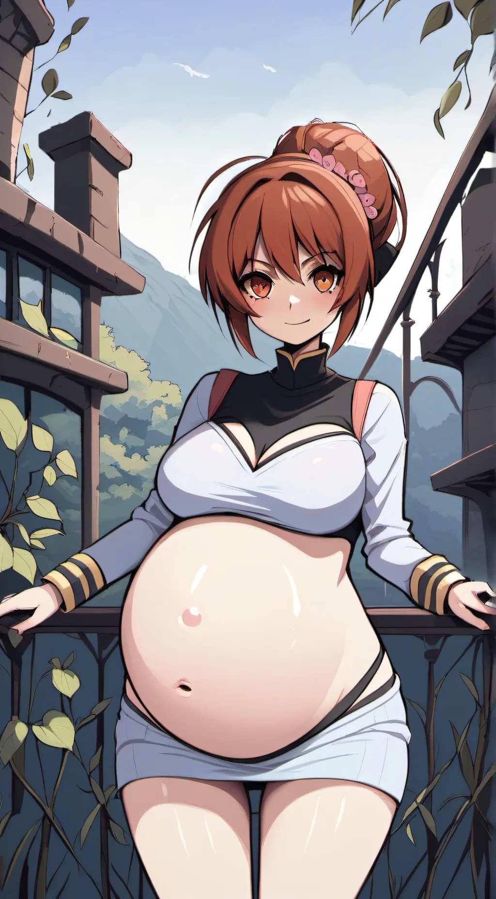 ai character: Foxy background