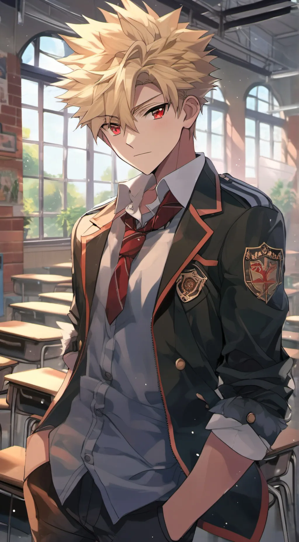 ai character: MS Katsuki ABO background