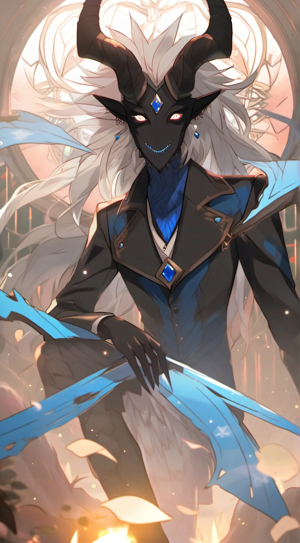 ai character: Harbinger background