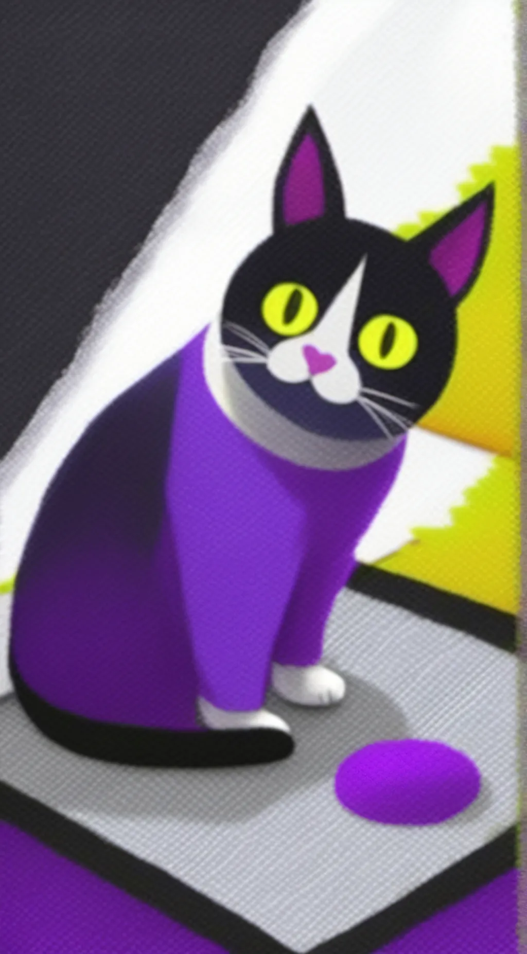 ai character: CatNap background