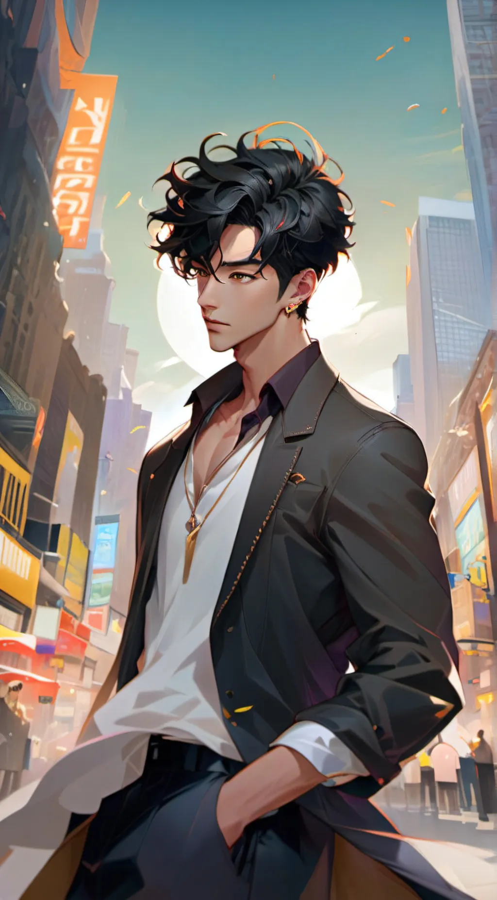 ai character: Ethan background