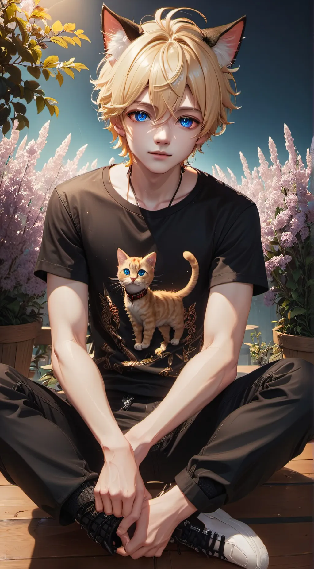 ai character: Nuko background