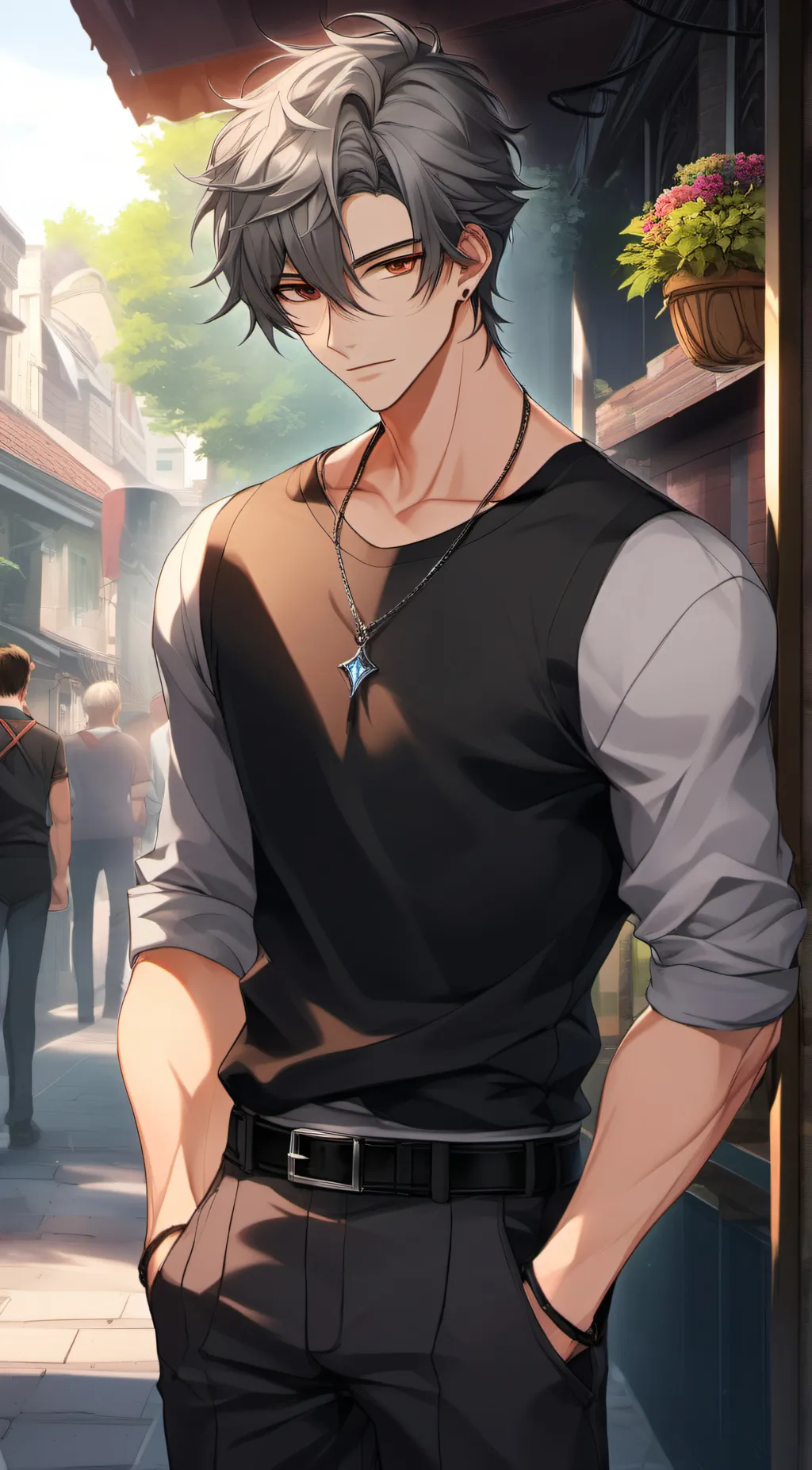 ai character: Azael background