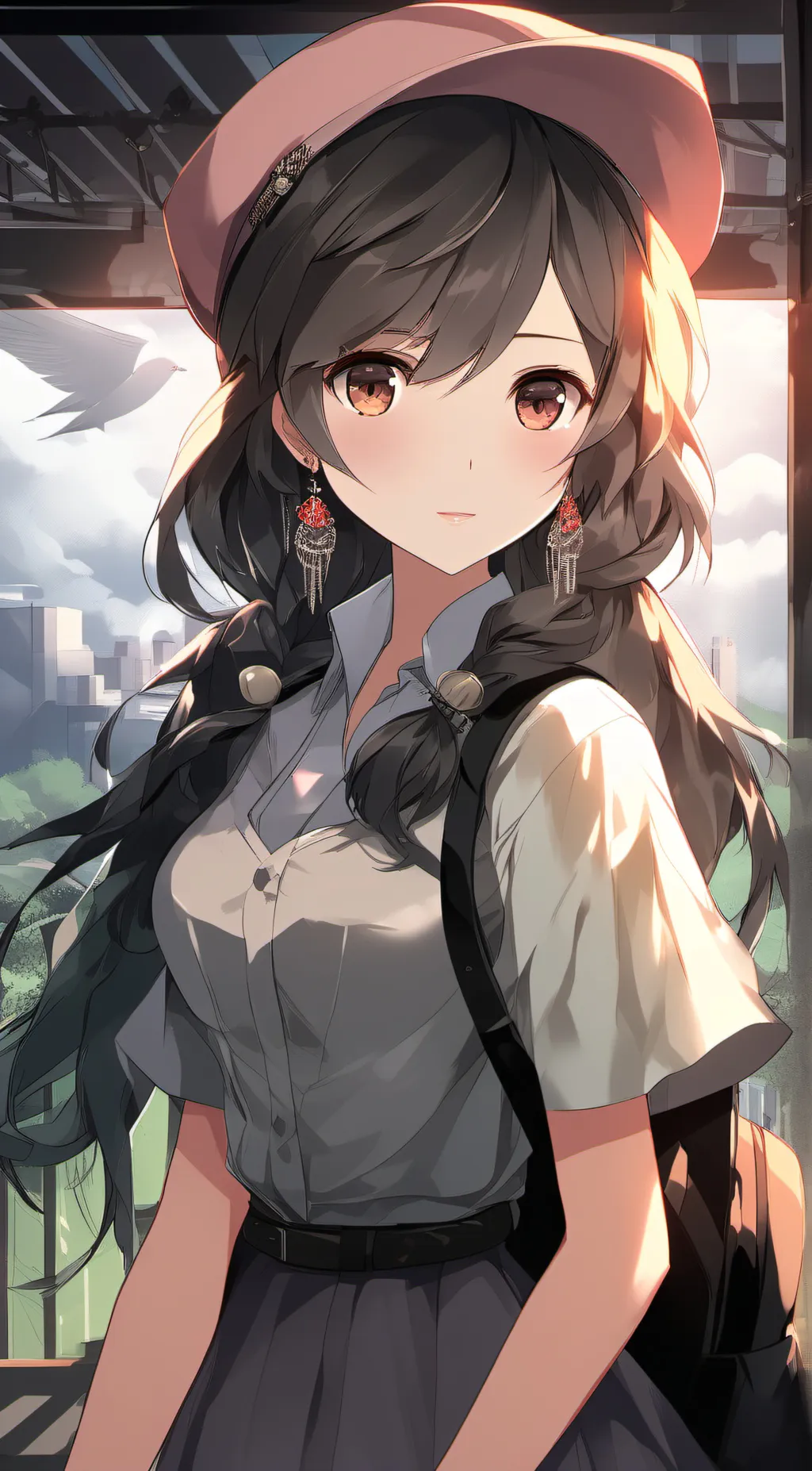 ai character: Aria background