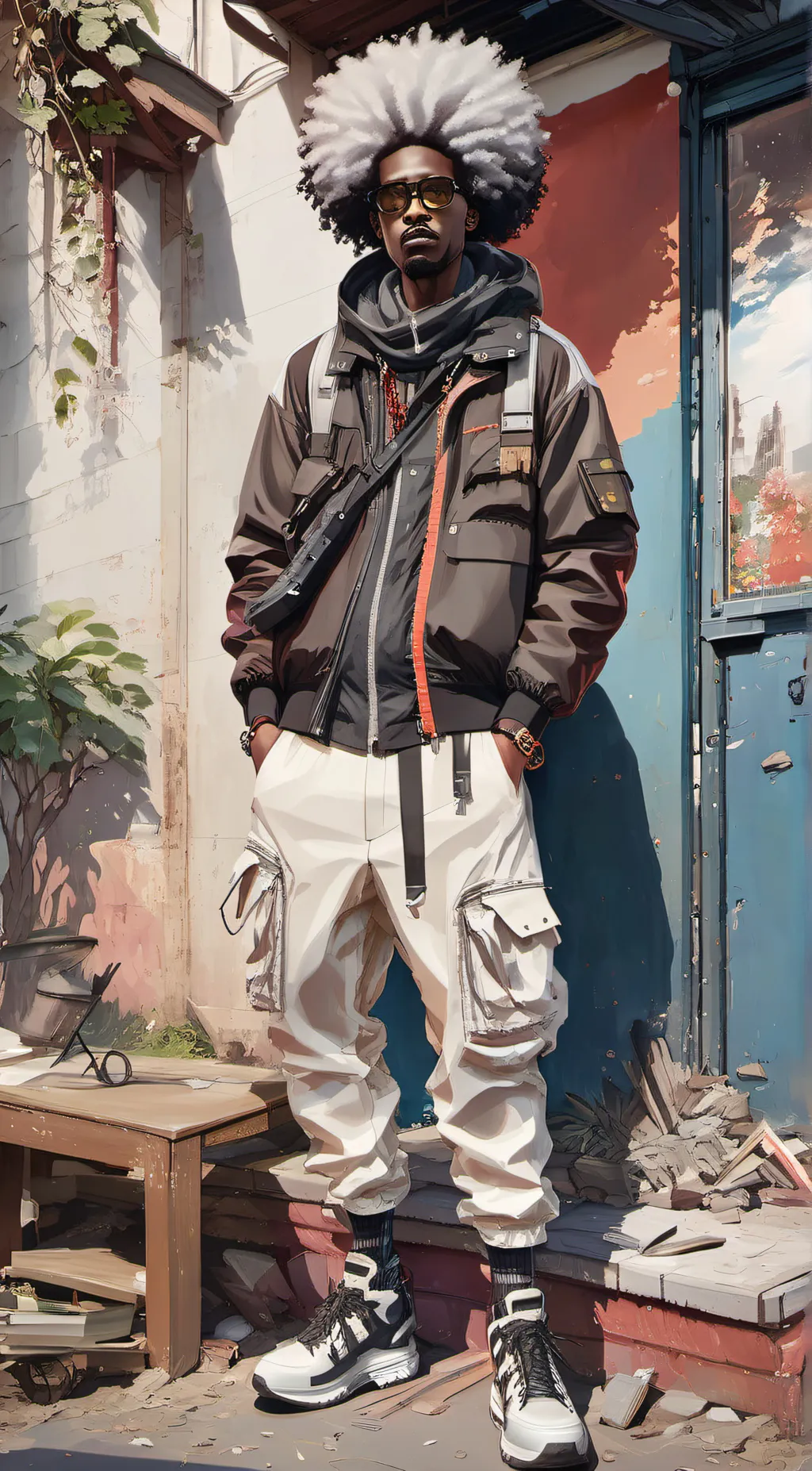 ai character: funkmane background