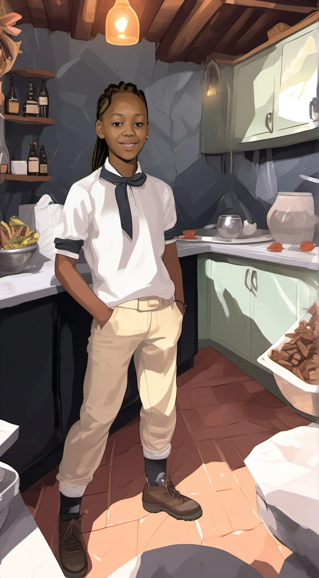 ai character: Chico background