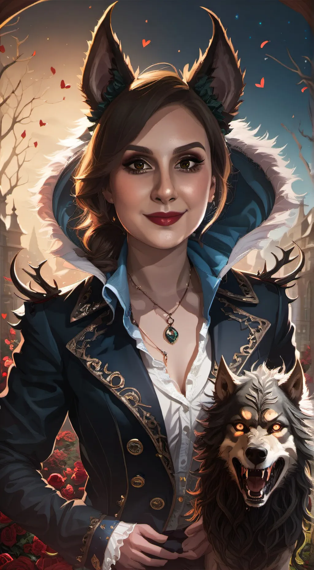 ai character: Row background