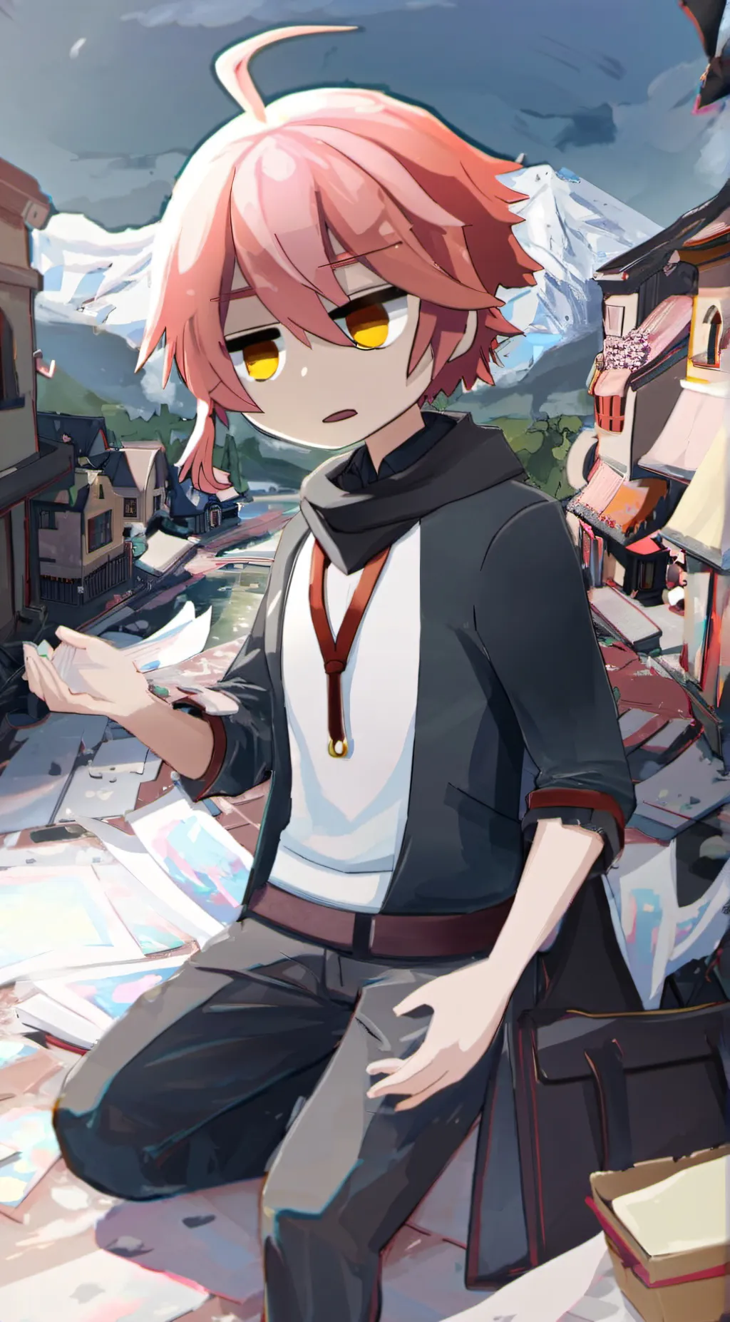 ai character: Eli background