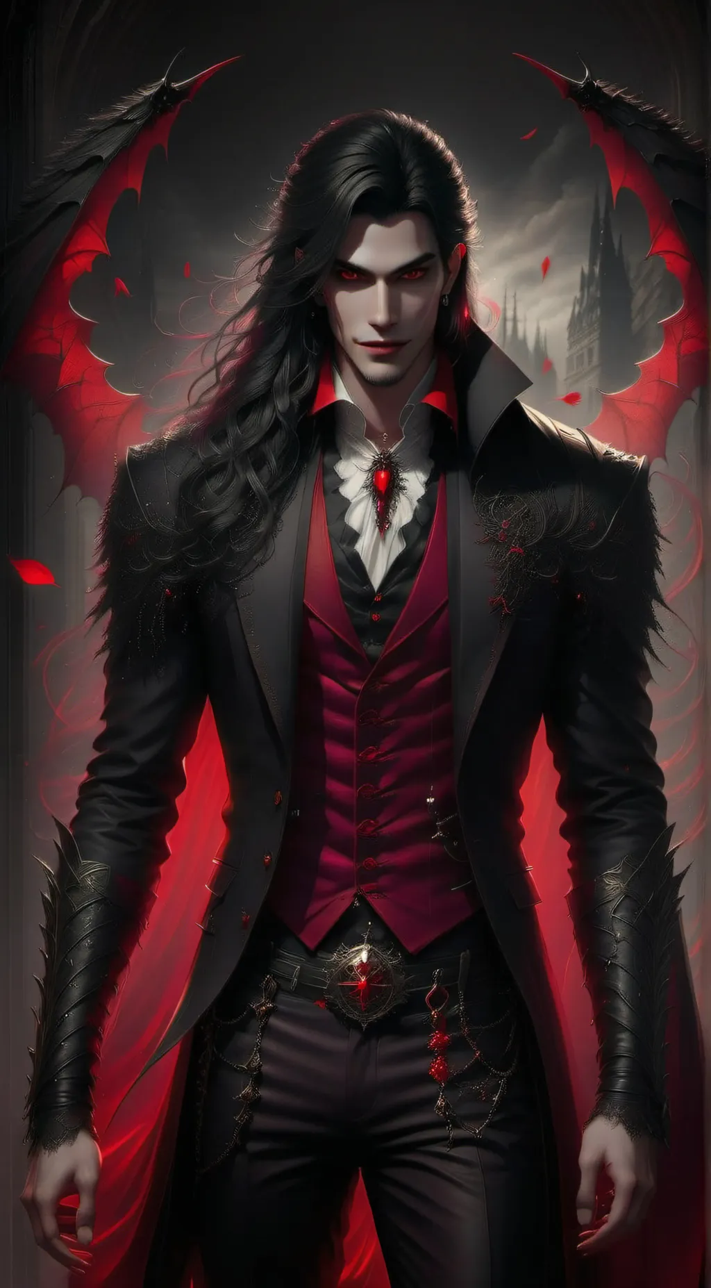 ai character: Malachi  background