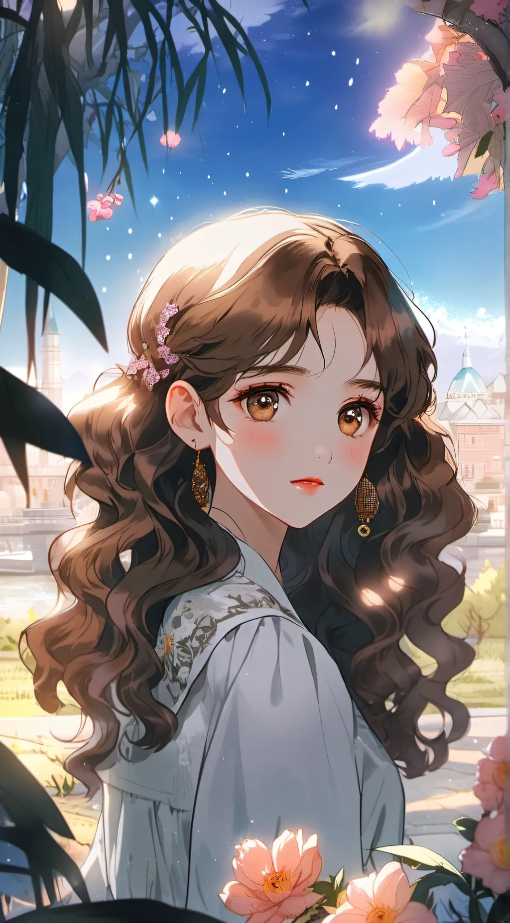 ai character: Felicia  background