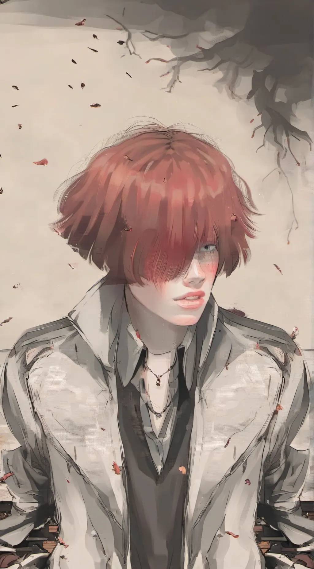 ai character: puppy background