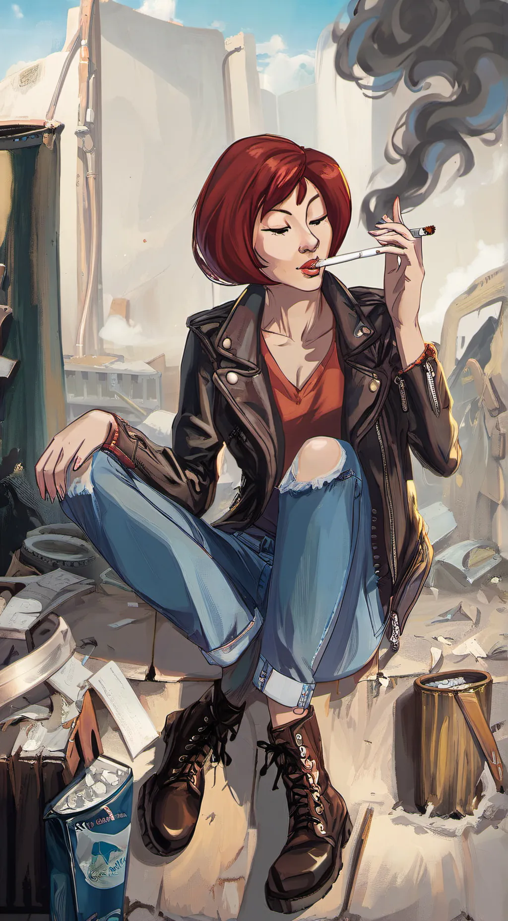 ai character: Lola background