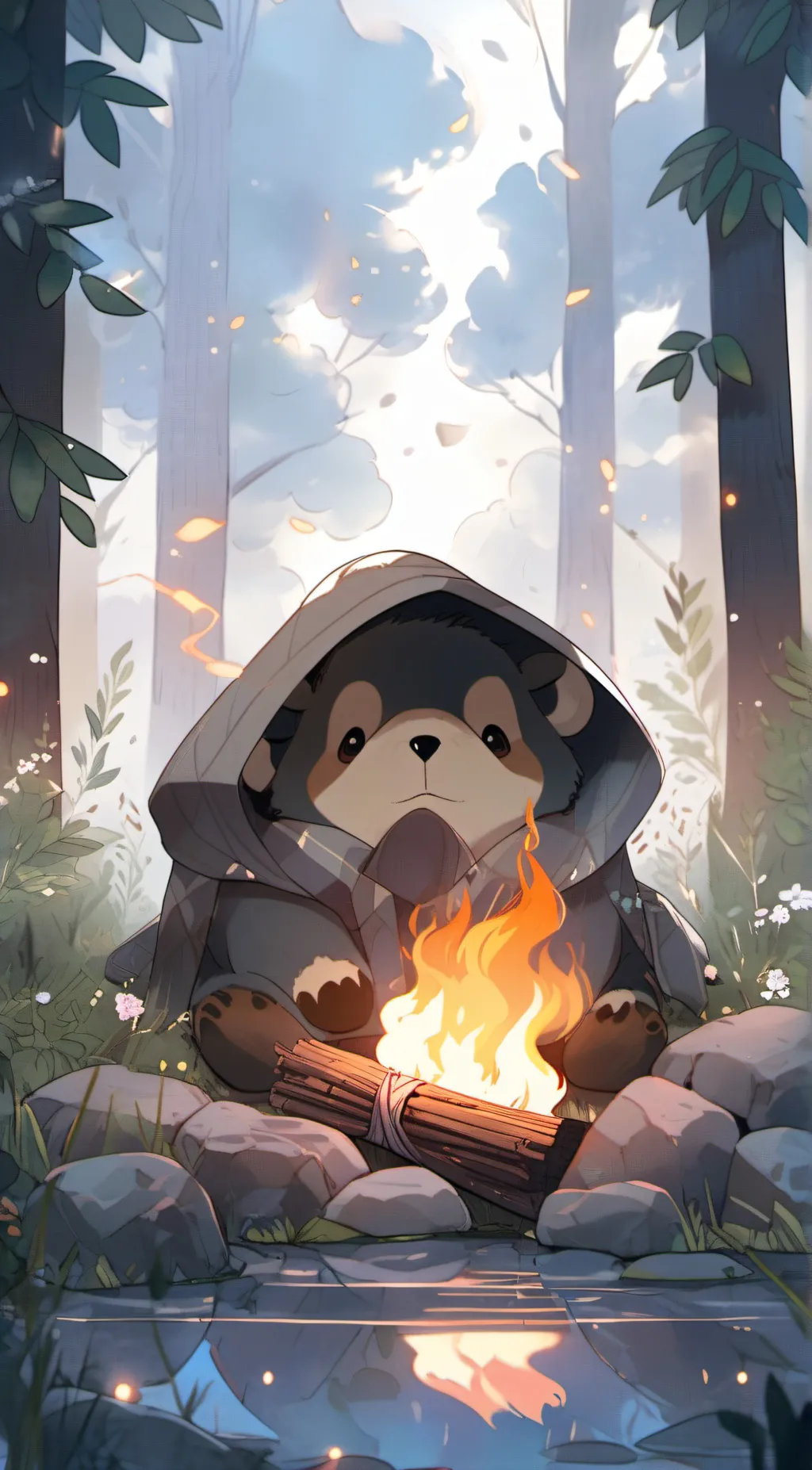 ai character: Touk background