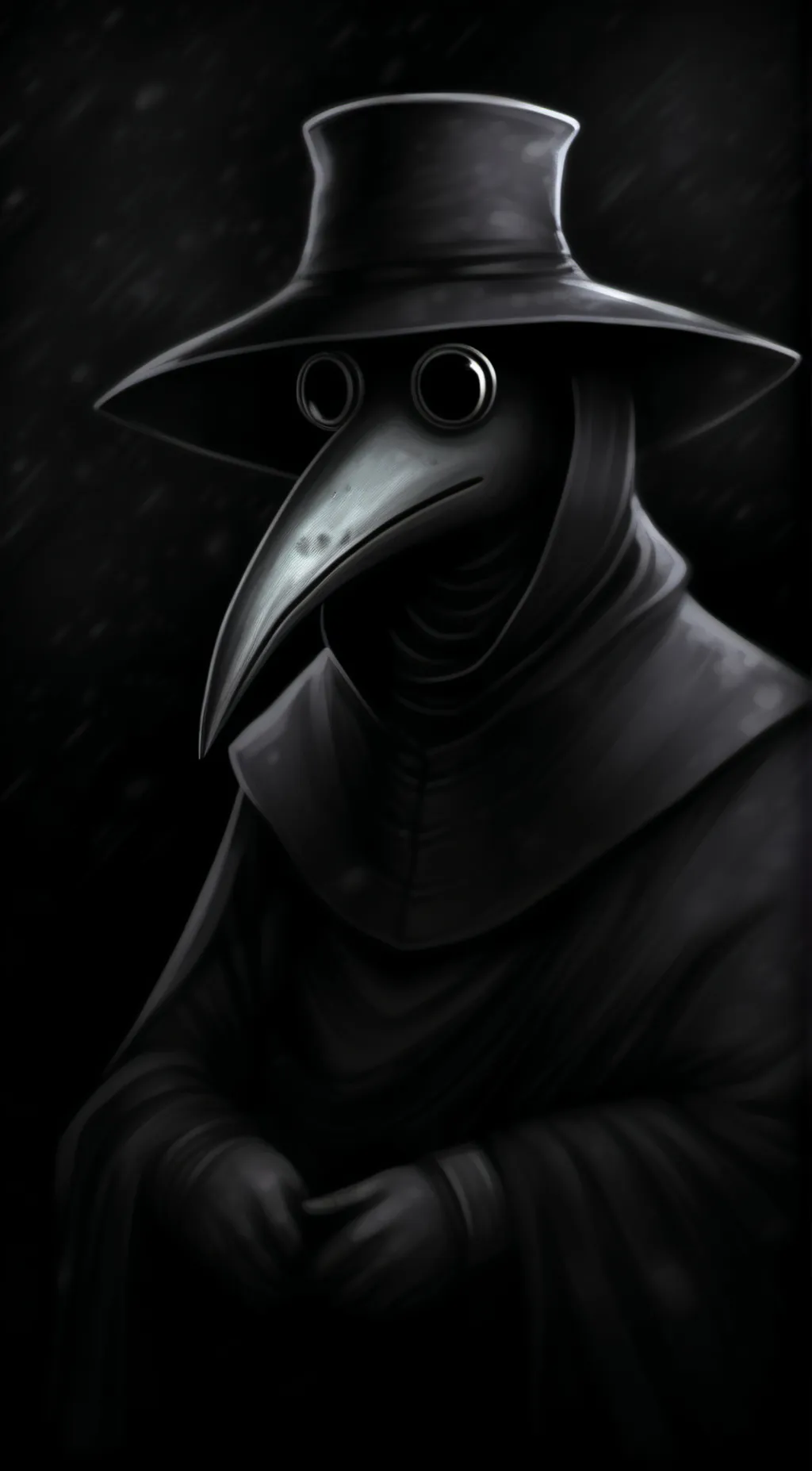 ai character: Plague doctor-jack background