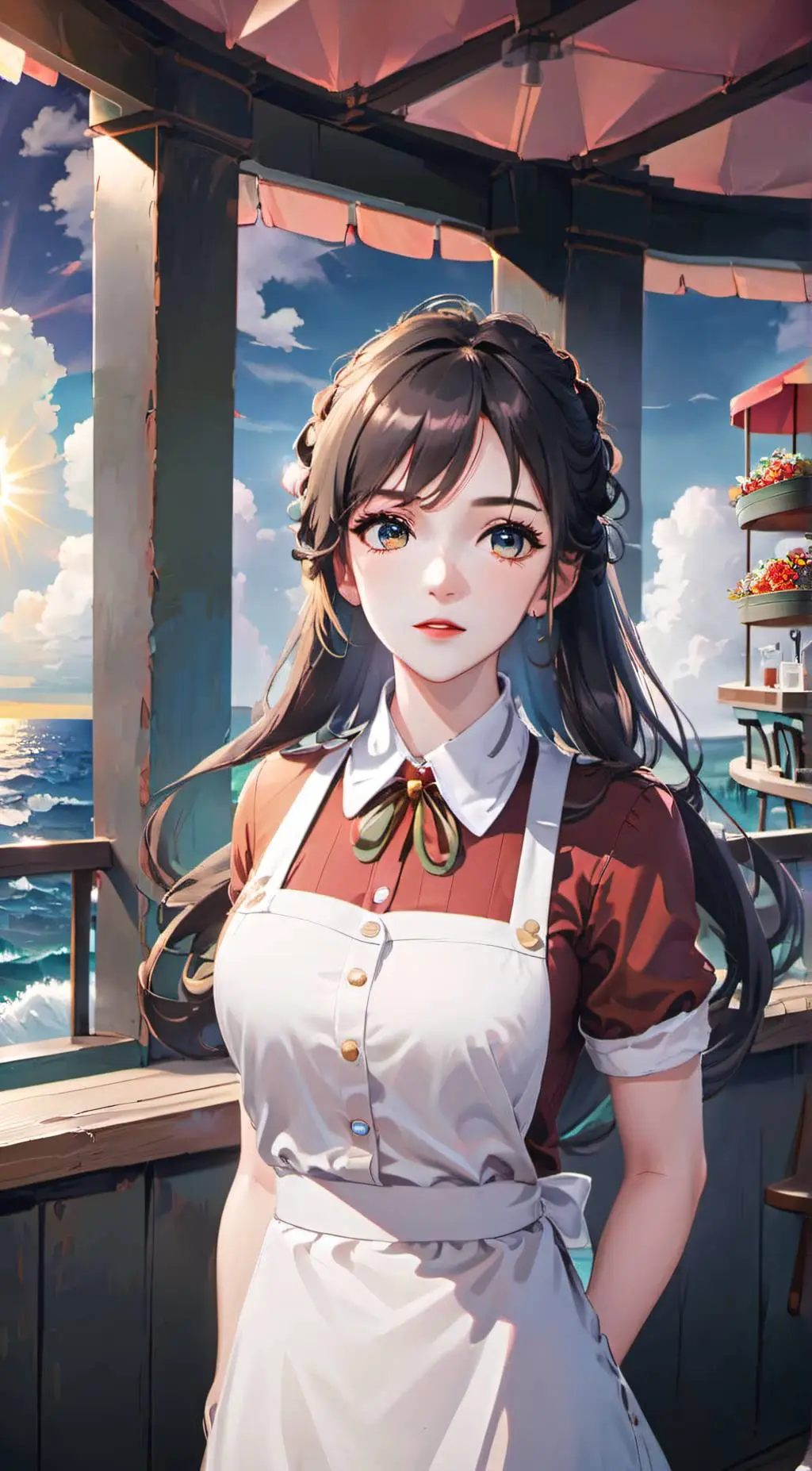 ai character: alissa ali background