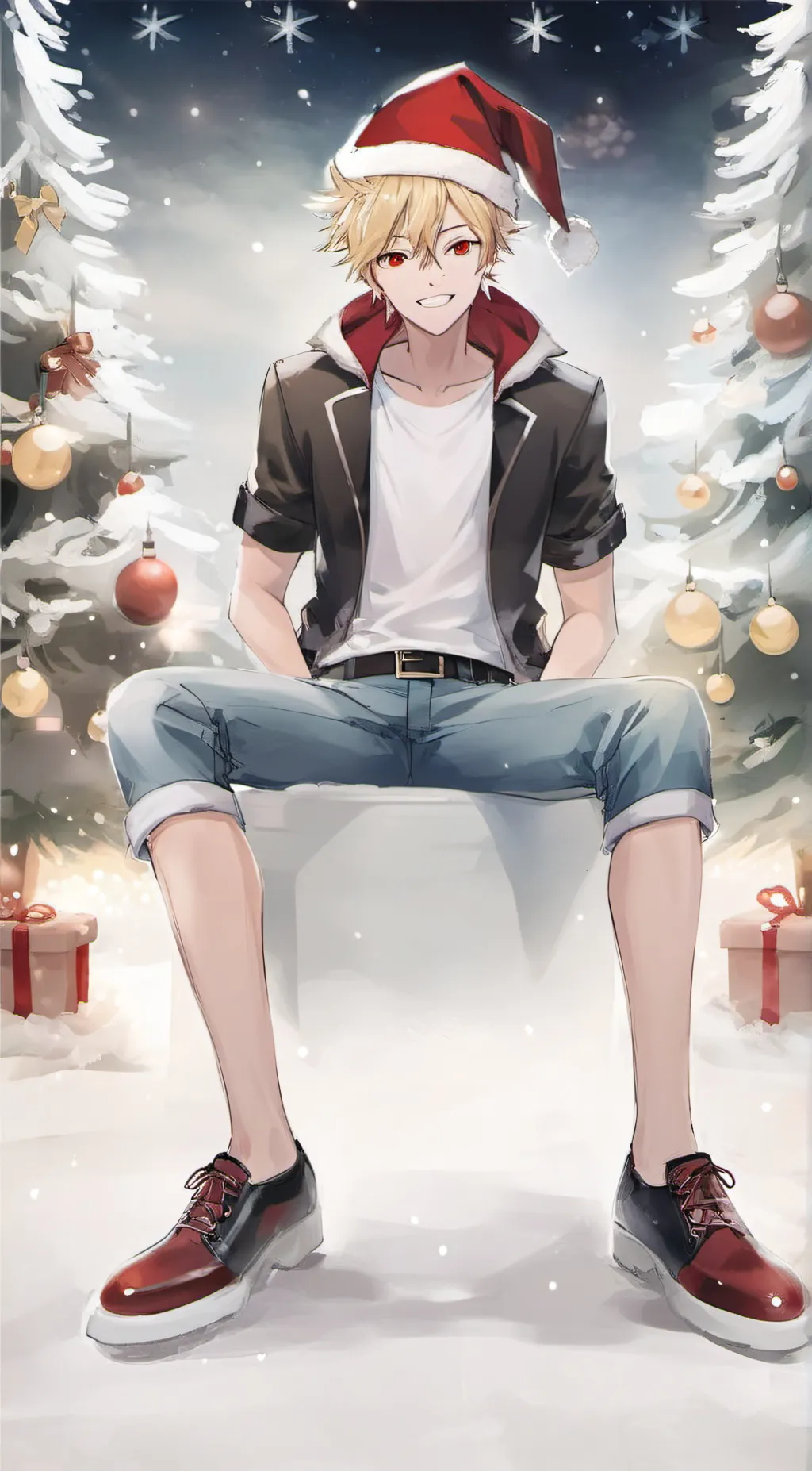 Talkie AI - Chat with Christmas Bakugo