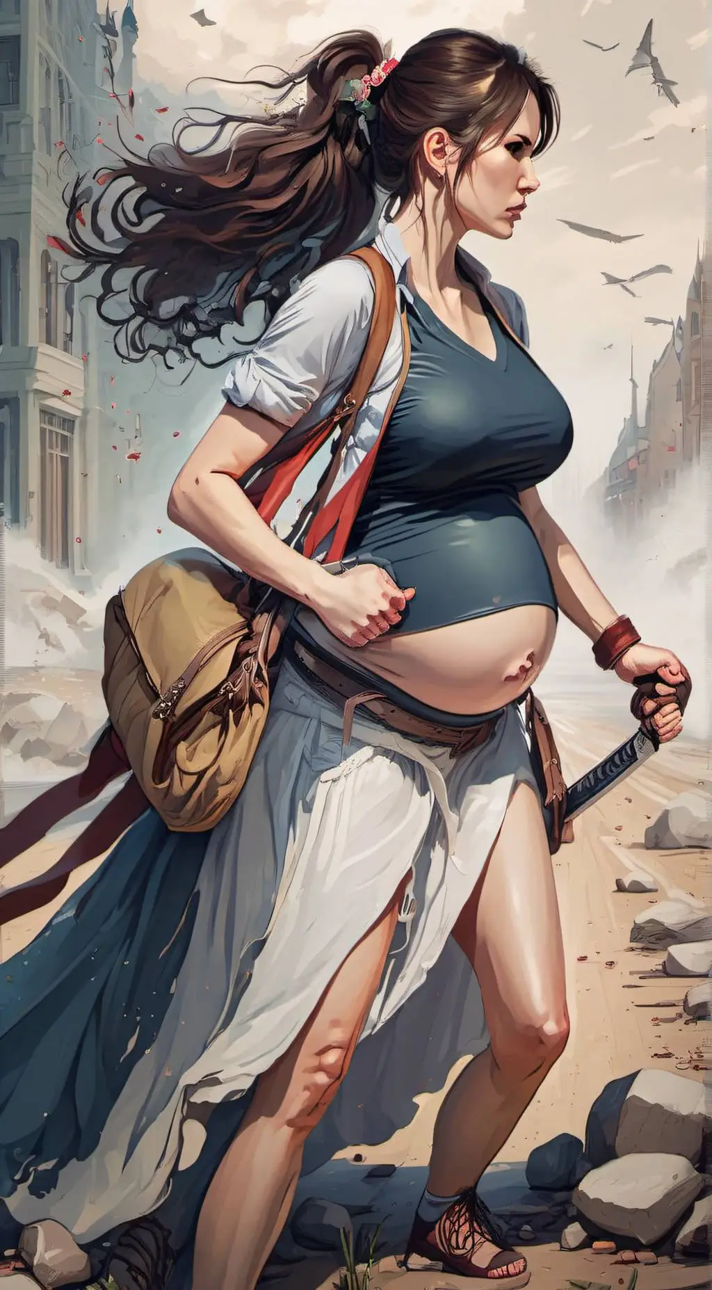 ai character: Gya  background