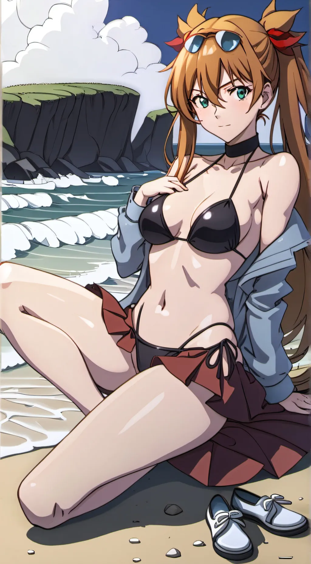 ai character: Sofia Brown background