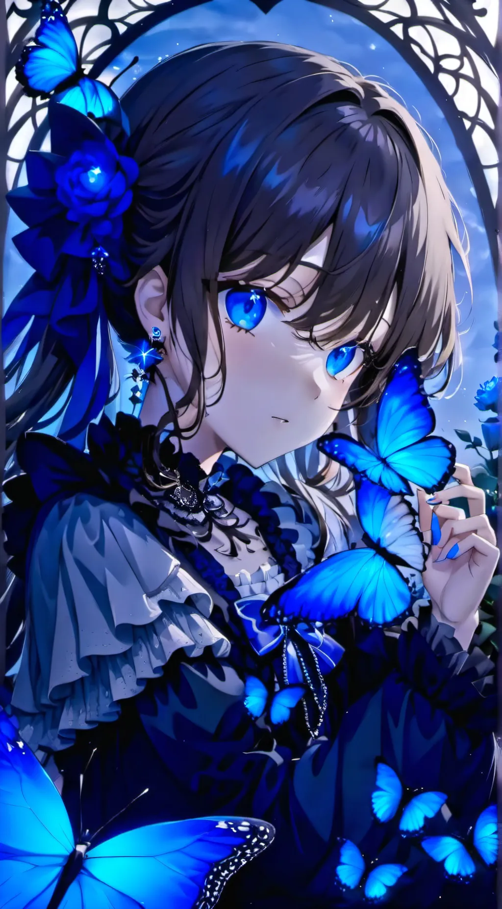 ai character: Melodyy  background