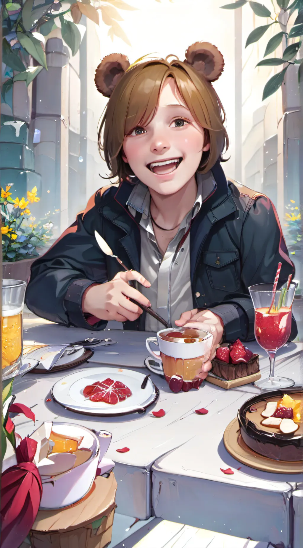 ai character: Leo Durnell background