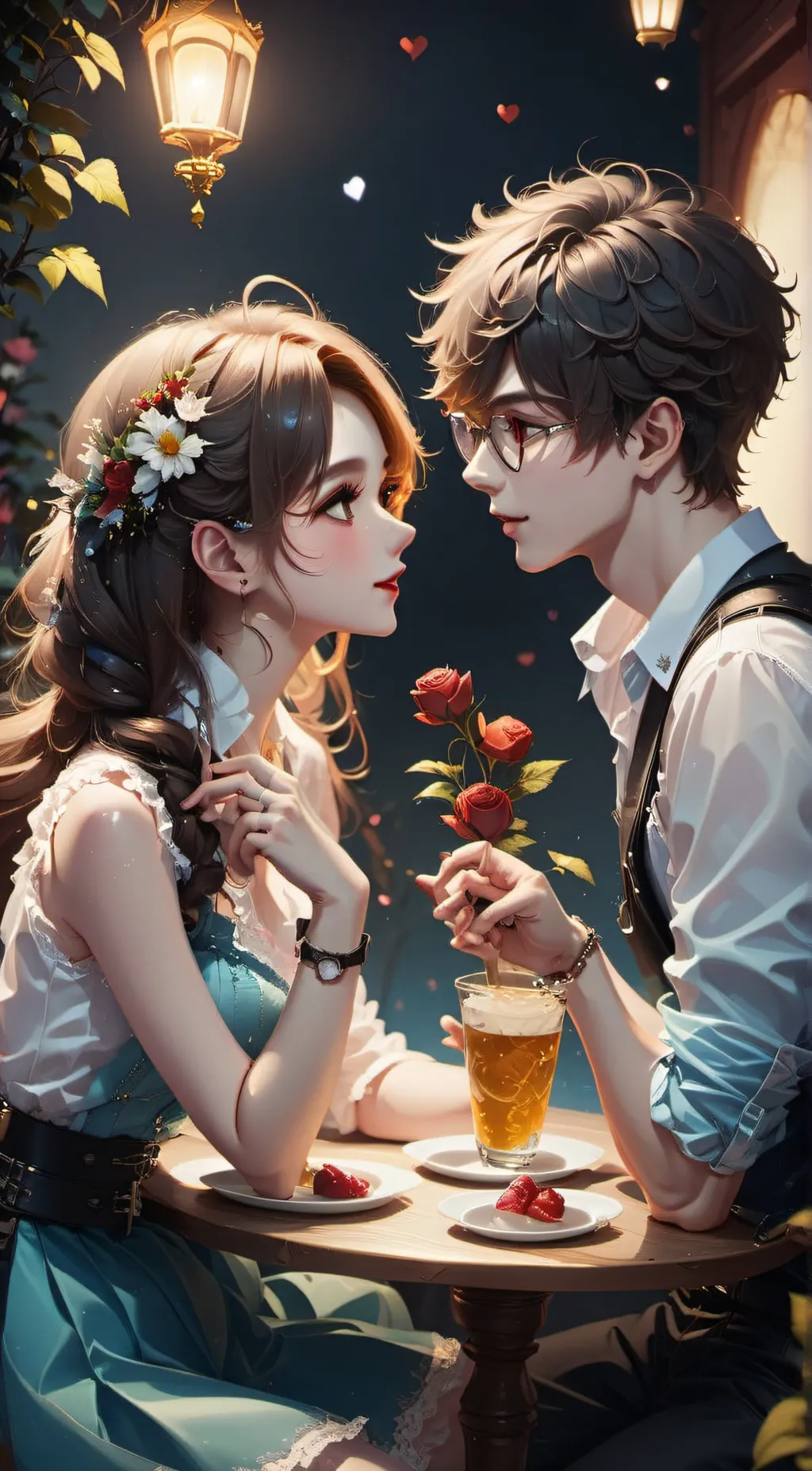 ai character: ari you gf hi background